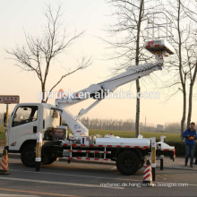 Ausziehbarer Hubarbeitsbühne LKW mit 45M Höhe Isolierende Träger und isolierte Arm